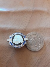 CHELSEA HEADHUNTERS 25TH ANNIVERSARY BADGE