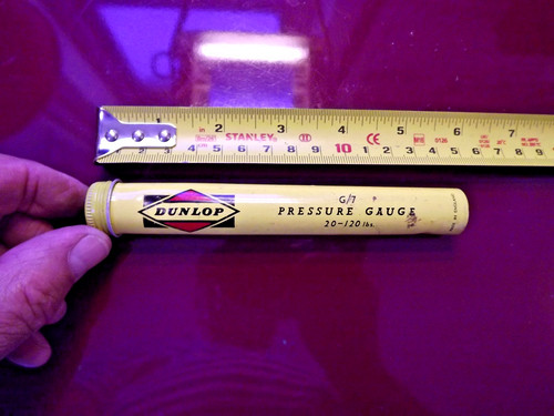 Vintage dunlop pressure gage - vintage,