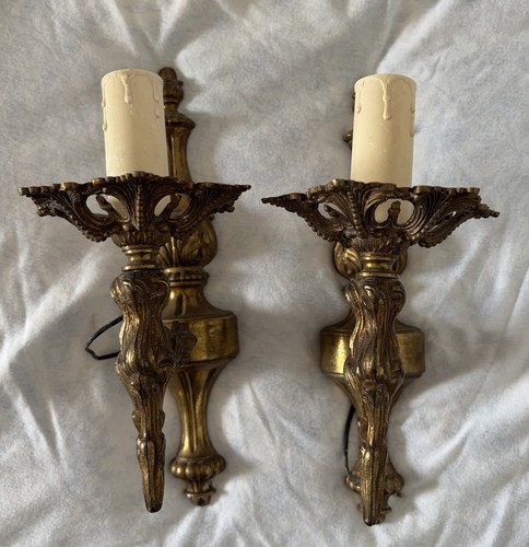 Pair single vintage - pair, of