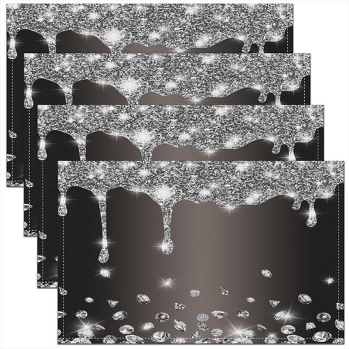 45x30cm glitter diamond - diamond, table
