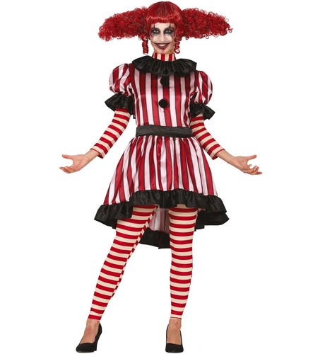 Ladies halloween clown lady - halloween,