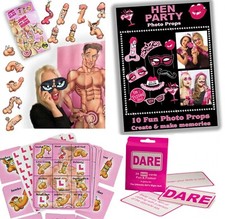 Hen Party Games Willy Bingo