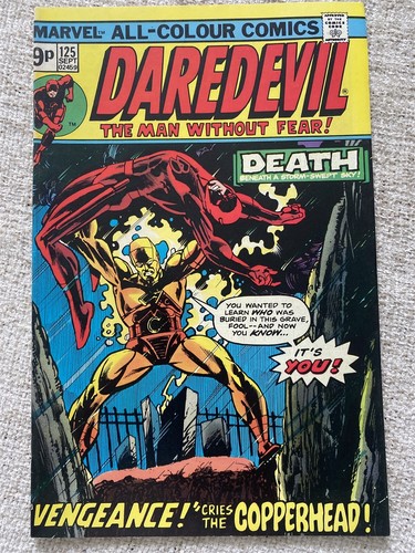 Daredevil 125 marvel comics - daredevil, #125