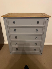 Rustic Chest Drawers Large