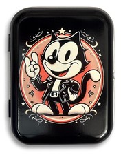 Felix the Cat Metal Hinged Tin