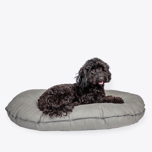 Oval dog cushion bed danish - dog,