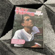 Rare Vintage 1980s Gay Times News Magazine March 1985 Issue 87