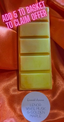 Wax melt 50g white - melt,
