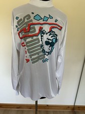 JT Racing USA Shredder Motocross Long Sleeve Top Ribbed Neck & Cuffs Vintage XL