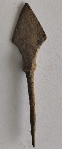 Ancient roman iron arrowhead - roman,