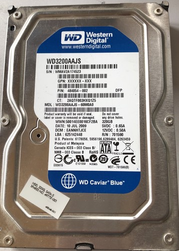 Caviar blue 320gb internal - 320gb,