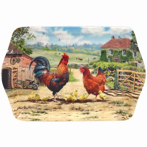 Cockerel hen design small - &,