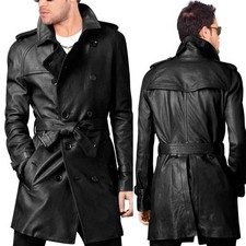 NEW MEN'S TRENCH STYLE LONG