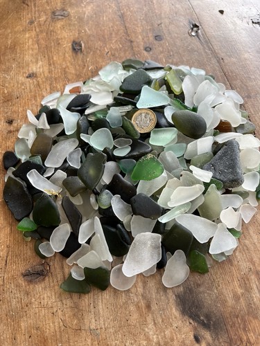 Cornish sea glass 200g - sea,