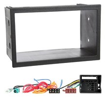 CT24VW08 Car Stereo Radio Double Din Fascia Kit  Fits VW Polo MK4 MKIV 2002-2006