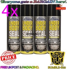 4 x CARPRIDE UNDERSEAL  SPRAY