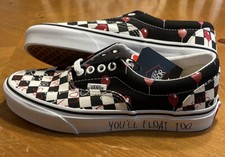 Men’s VANS Sneakers Old Skool IT Pennywise You’ll Float Too Checkerboard Size 9