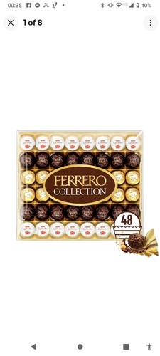 Ferrero collection pralines - ferrero,