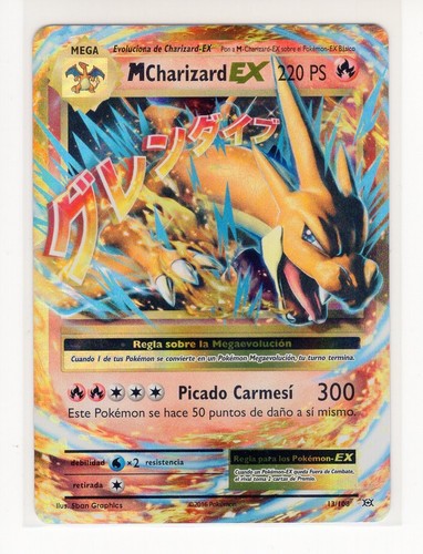 Esp spanish charizard ex - spanish, m