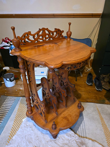 Ornate gothic music stand - ornate,