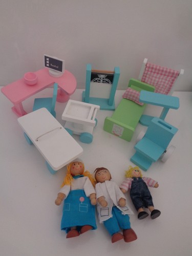 Elc wooden rosebud hospital - wooden,
