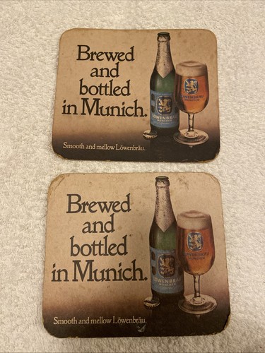 Vintage 1980 lowenbrau large - 1980,