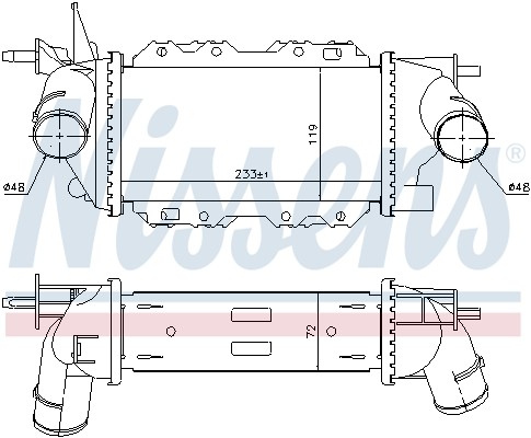 Intercooler charger for opel - charger,