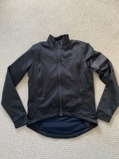 RAPHA MEN'S BREVET LONG SLEEVE WINDSTOPPER WINTER JERSEY L, BLK, MINT CONDITION