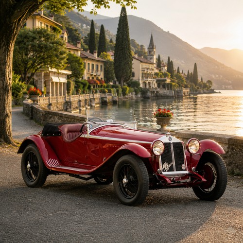 1930 alfa romeo 1750 - alfa, gran
