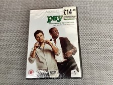 BNWP Psych The Complete Fifth Season DVD (2011, Pegi 12) Pal 2, 4 & 5