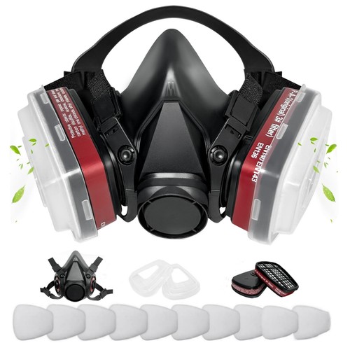 Half face respirator mask 6200 - half,