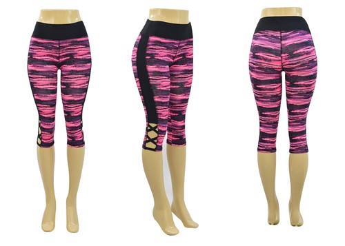 High waist women gym leggings - high,