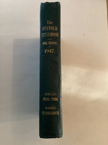The suffolk stud book - the, vol.48