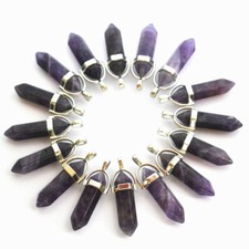 Crystal Pendant Necklace Healing Crystal Pendant Point