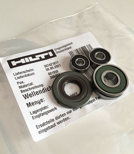 Rotor armature bearings - rotor, bearings,