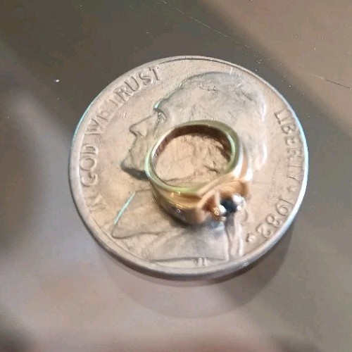 Antique 10k gold ring - antique,