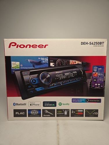 Pioneer deh s4250bt single - pioneer, 1