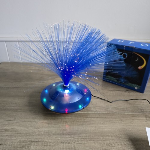 Ufo fibre optic - optic, lamp