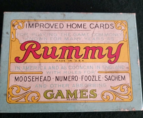 Antique rummy card - rummy, 1916