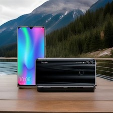 HONOR 10LITE MIDNIGHT BLACK DUAL SIM UNLOCKED GOOD CONDITION GRADE A(PHONE ONLY)