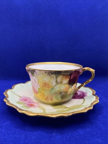 Flambeau limoges hand painted - flambeau,