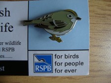 RSPB Vintage Enamel Pin Badge