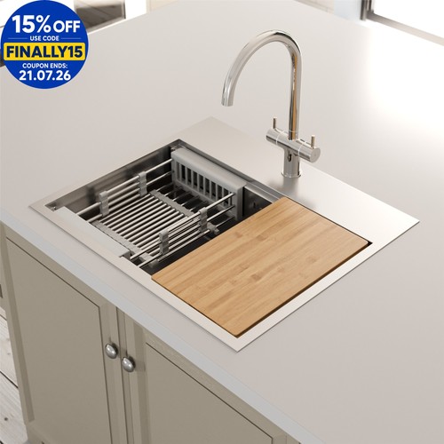 Bowl kitchen sink undermount - 1,