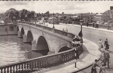RPPC B/W New Bridge Worcester