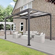 Charcoal veranda garden - garden, canopy
