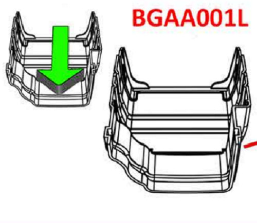Bgaa001 165mm inline box - 165mm,
