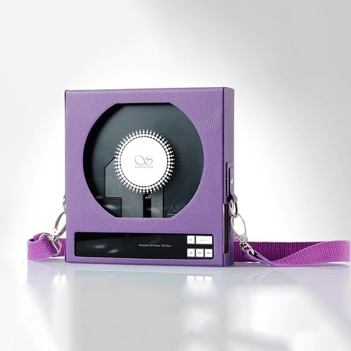 Purple case portable - case,