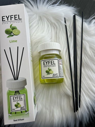 Eyfel lime reed diffuser 120ml - reed,