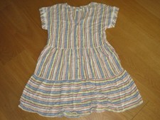 Ladies Next blue stripe linen