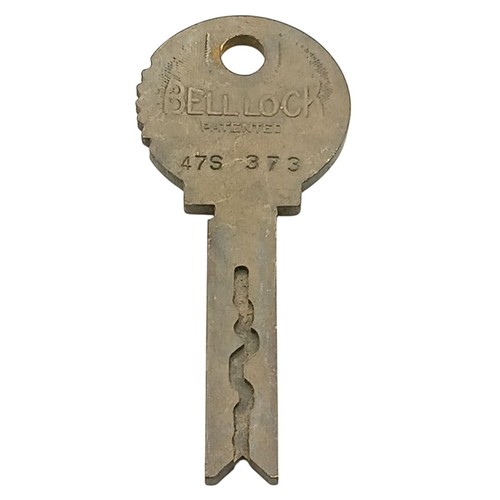 Vintage bell lock key - vintage,